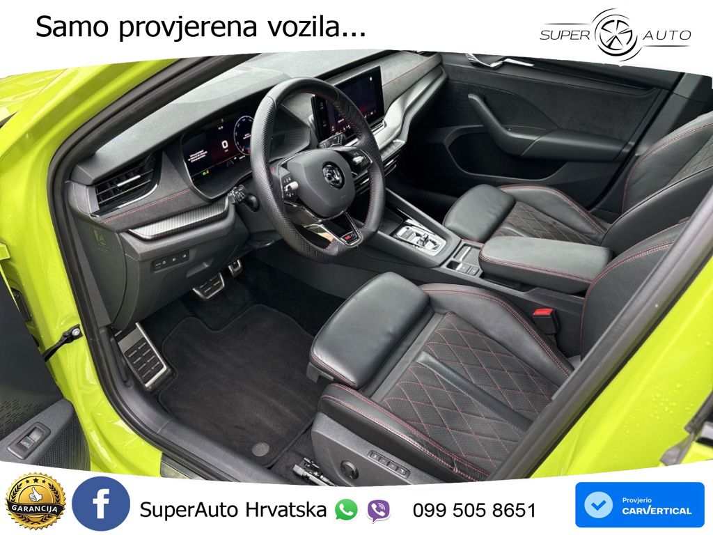 Škoda Octavia Combi RS 2.0 TDI (200 KS) DSG LED+GR SJED+ACC