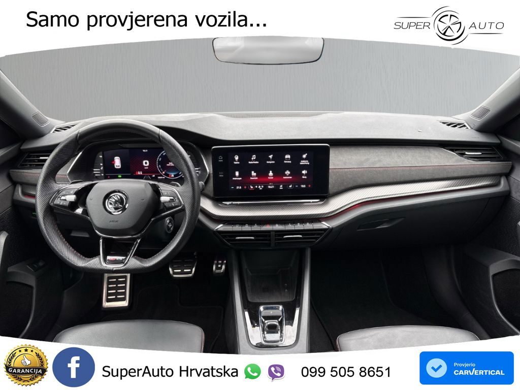 Škoda Octavia Combi RS 2.0 TDI (200 KS) DSG LED+GR SJED+ACC