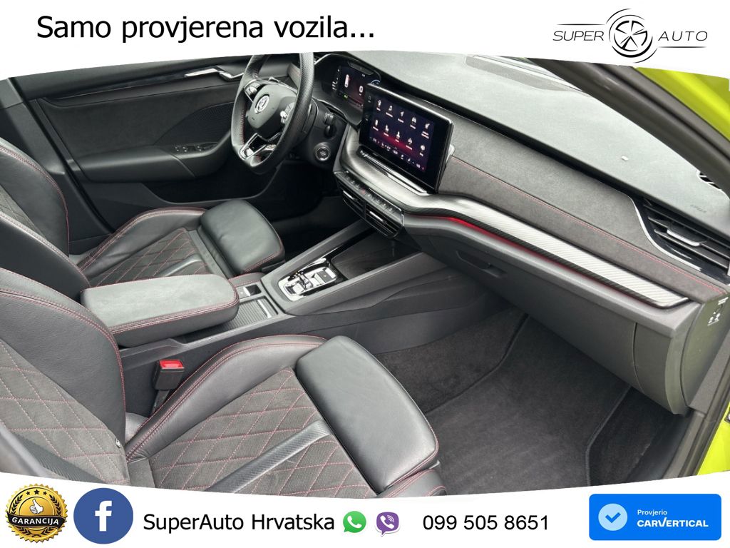 Škoda Octavia Combi RS 2.0 TDI (200 KS) DSG LED+GR SJED+ACC