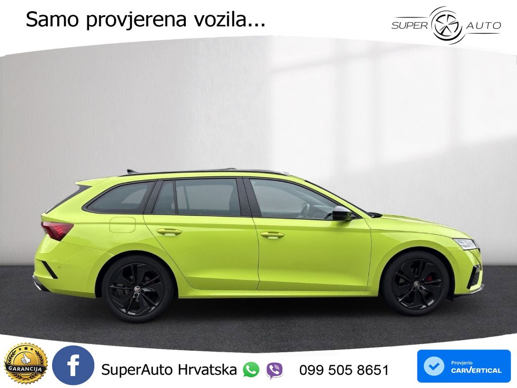 Škoda Octavia Combi RS 2.0 TDI (200 KS) DSG LED+GR SJED+ACC