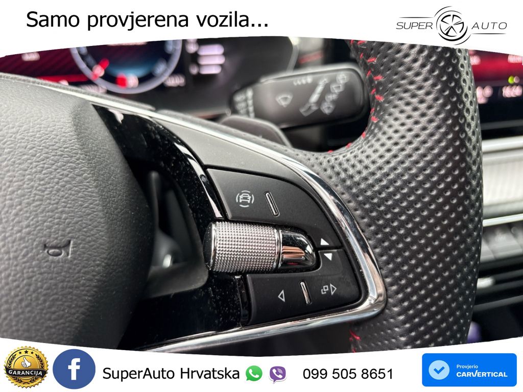 Škoda Octavia Combi RS 2.0 TDI (200 KS) DSG LED+GR SJED+ACC