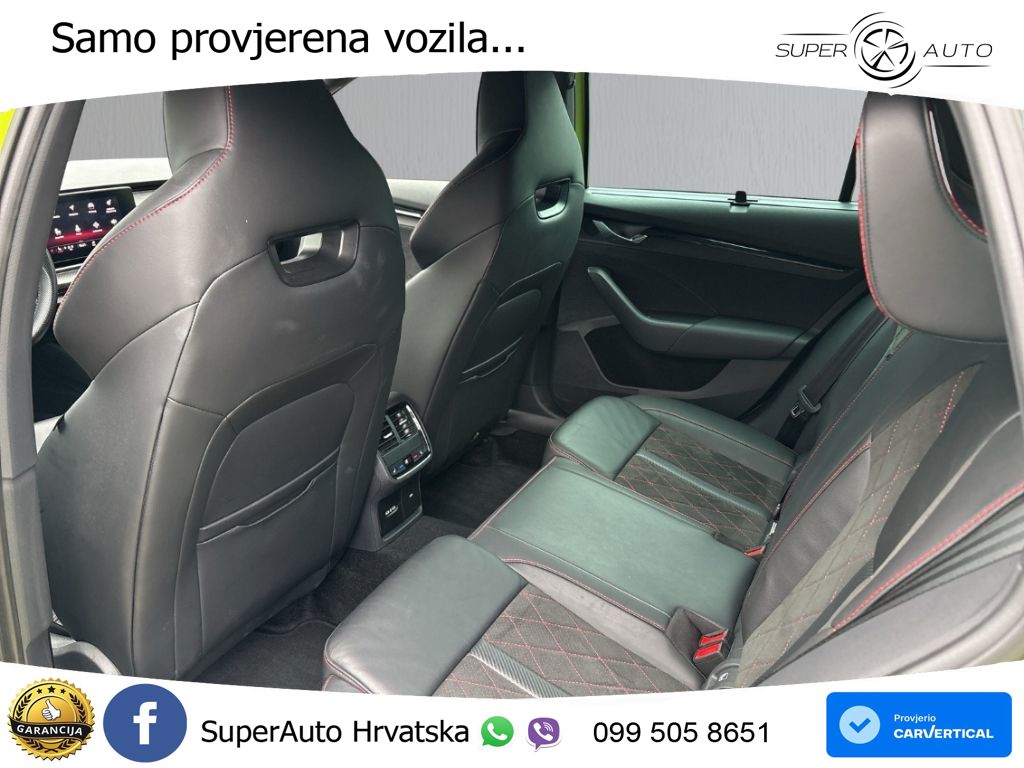 Škoda Octavia Combi RS 2.0 TDI (200 KS) DSG LED+GR SJED+ACC