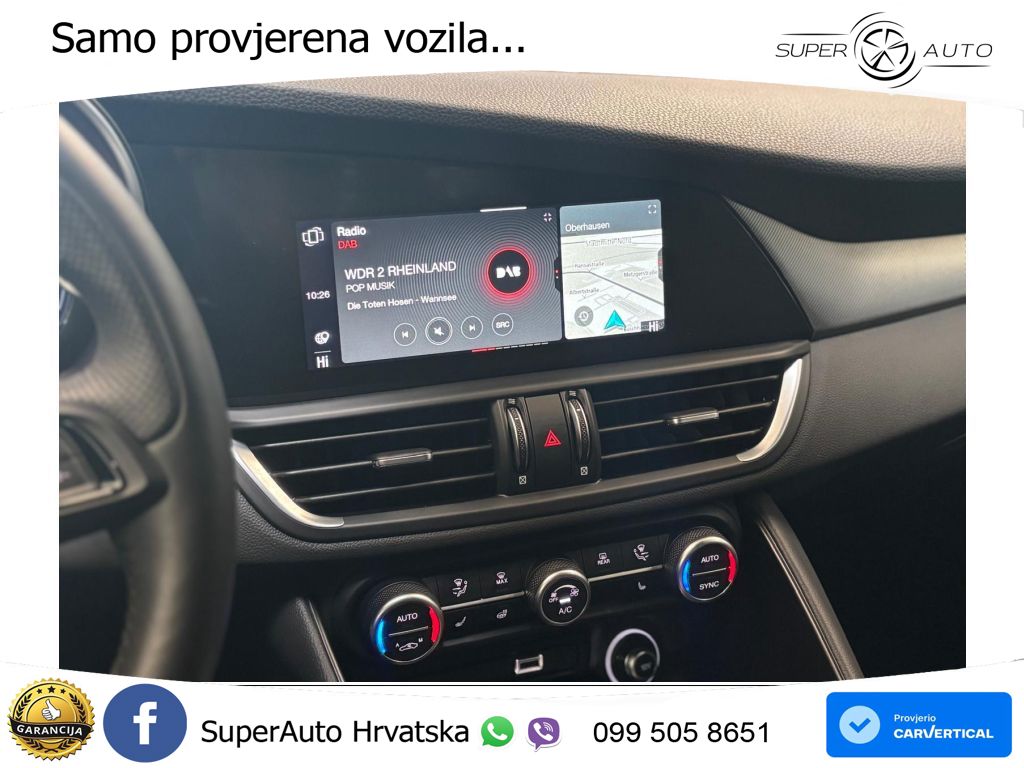 Alfa Romeo Giulia 2.0 Turbo (280 KS) Q4 Automatic LED+GR SJED+ACC