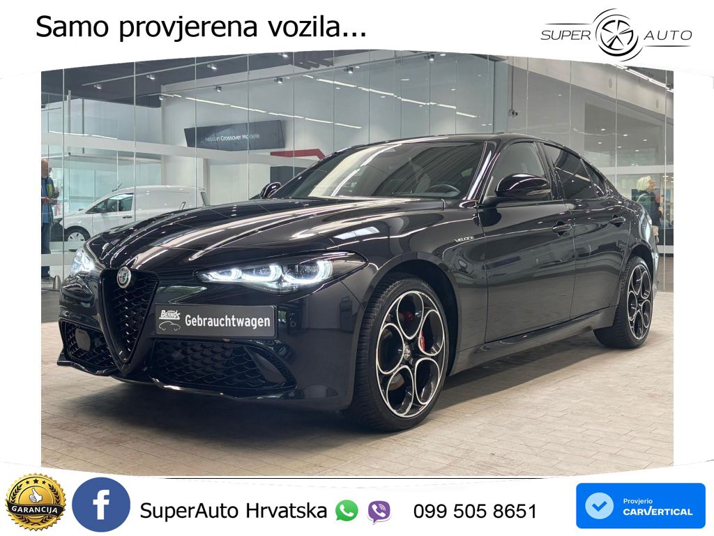 Alfa Romeo Giulia 2.0 Turbo (280 KS) Q4 Automatic LED+GR SJED+ACC