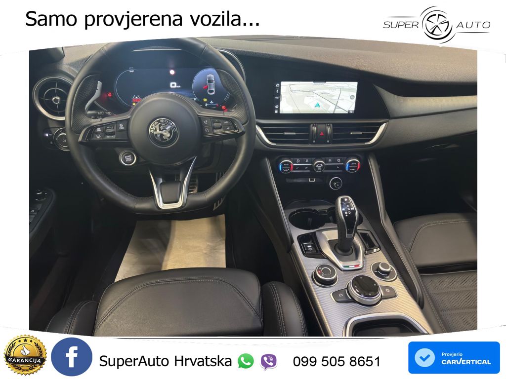 Alfa Romeo Giulia 2.0 Turbo (280 KS) Q4 Automatic LED+GR SJED+ACC