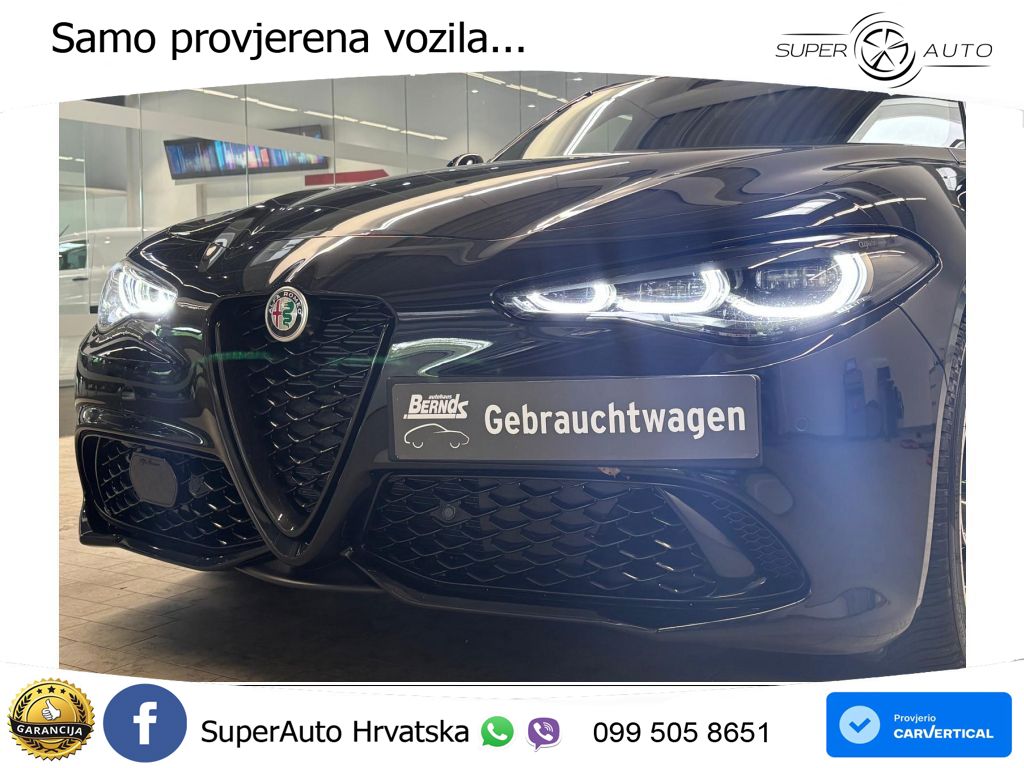 Alfa Romeo Giulia 2.0 Turbo (280 KS) Q4 Automatic LED+GR SJED+ACC