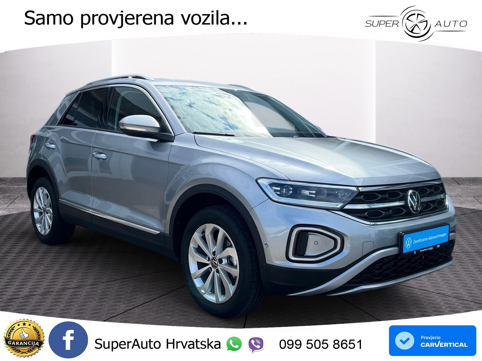 Volkswagen T-Roc 1.5 TSI (150 KS) DSG LED+GR SJED+ACC