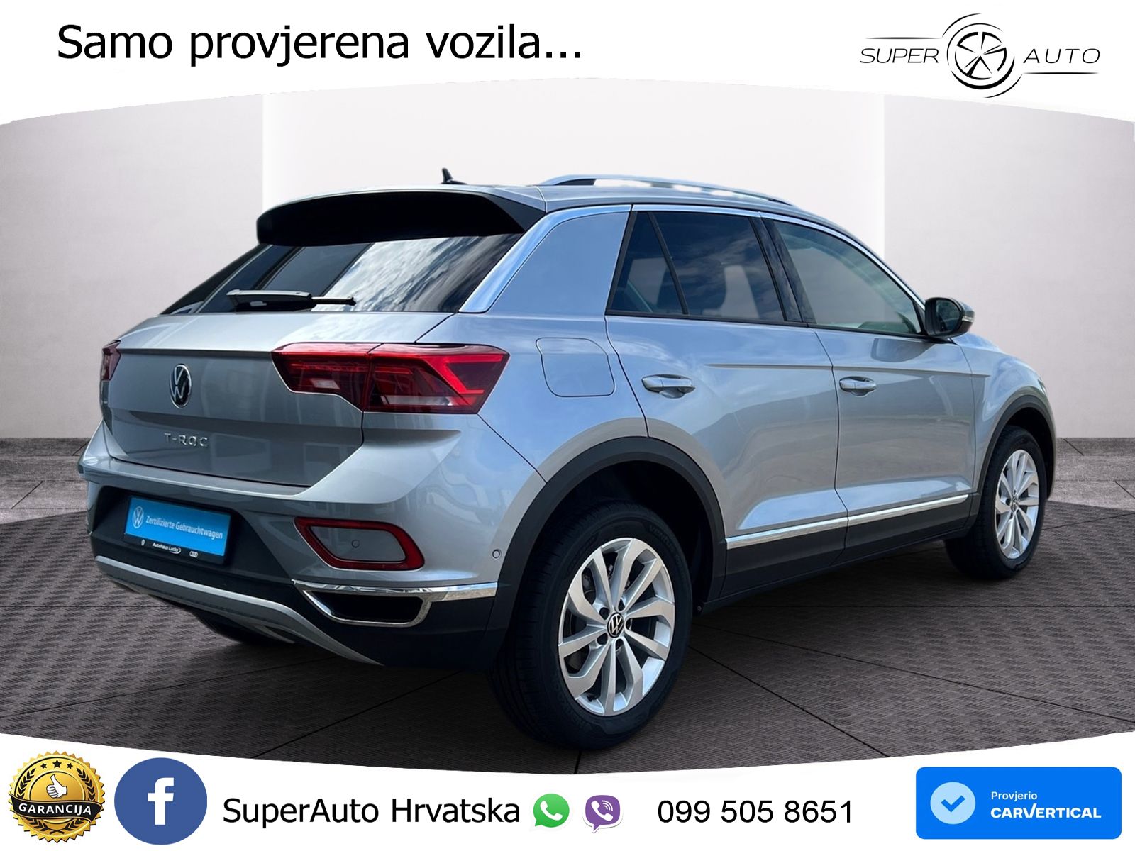 Volkswagen T-Roc 1.5 TSI (150 KS) DSG LED+GR SJED+ACC