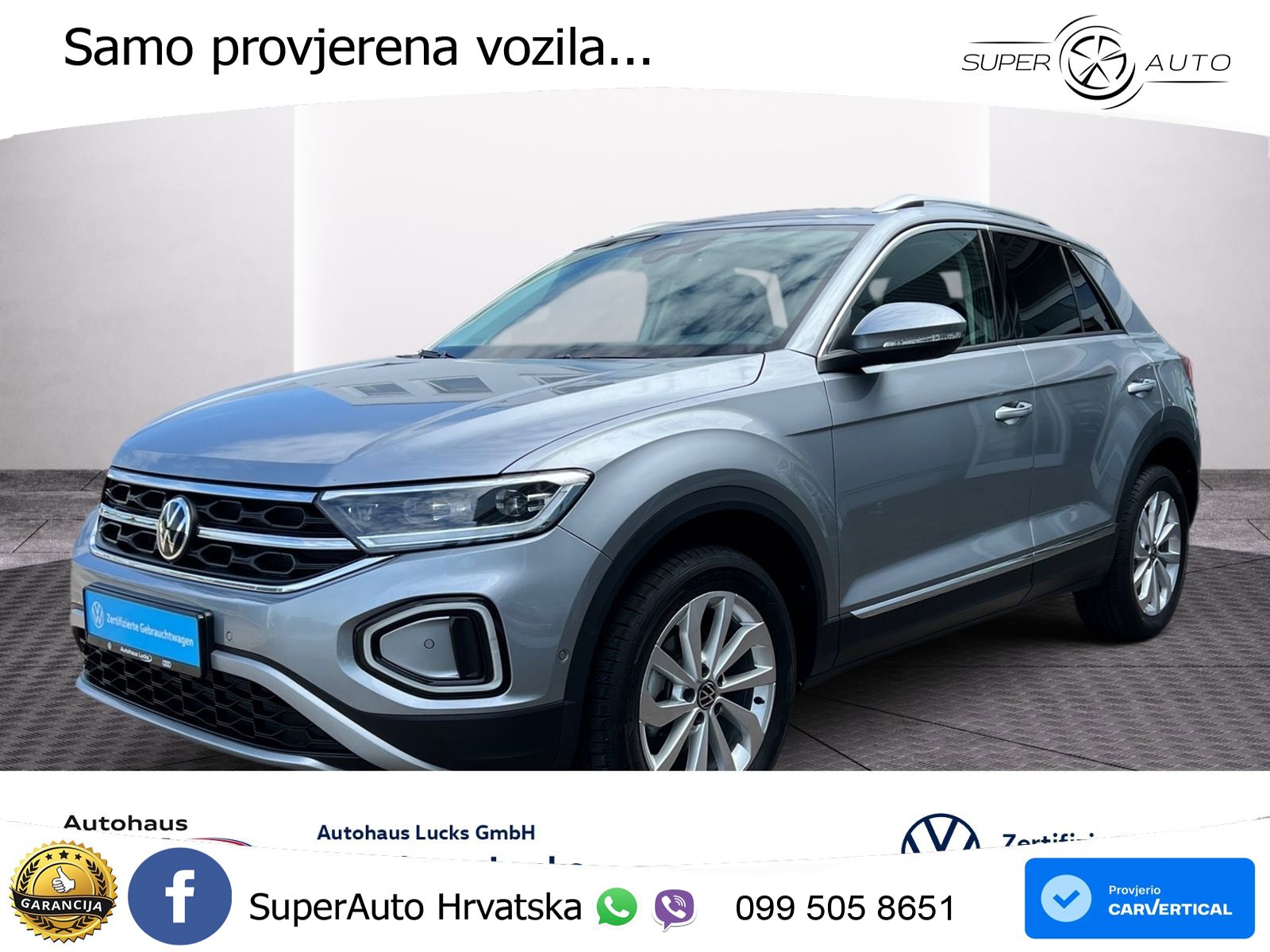 Volkswagen T-Roc 1.5 TSI (150 KS) DSG LED+GR SJED+ACC