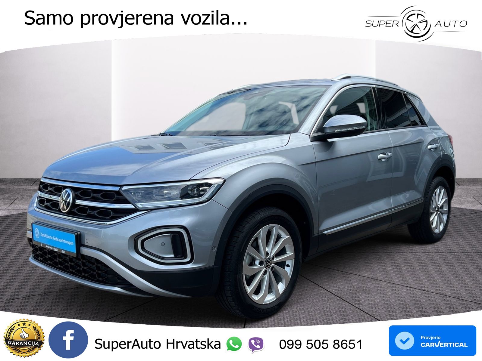 Volkswagen T-Roc 1.5 TSI (150 KS) DSG LED+GR SJED+ACC