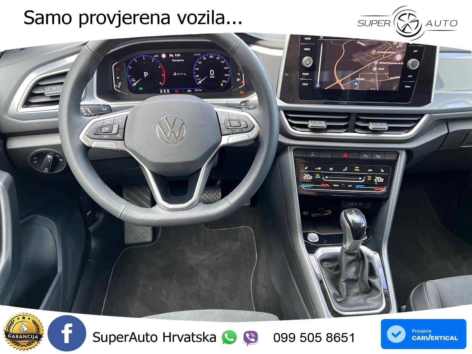 Volkswagen T-Roc 1.5 TSI (150 KS) DSG LED+GR SJED+ACC