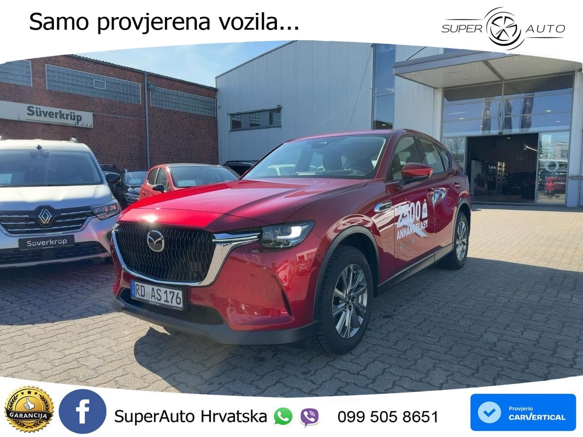 Mazda CX-60 2.5 e-Skyactiv (328 KS) AWD Automatic LED+GR SJED+ACC