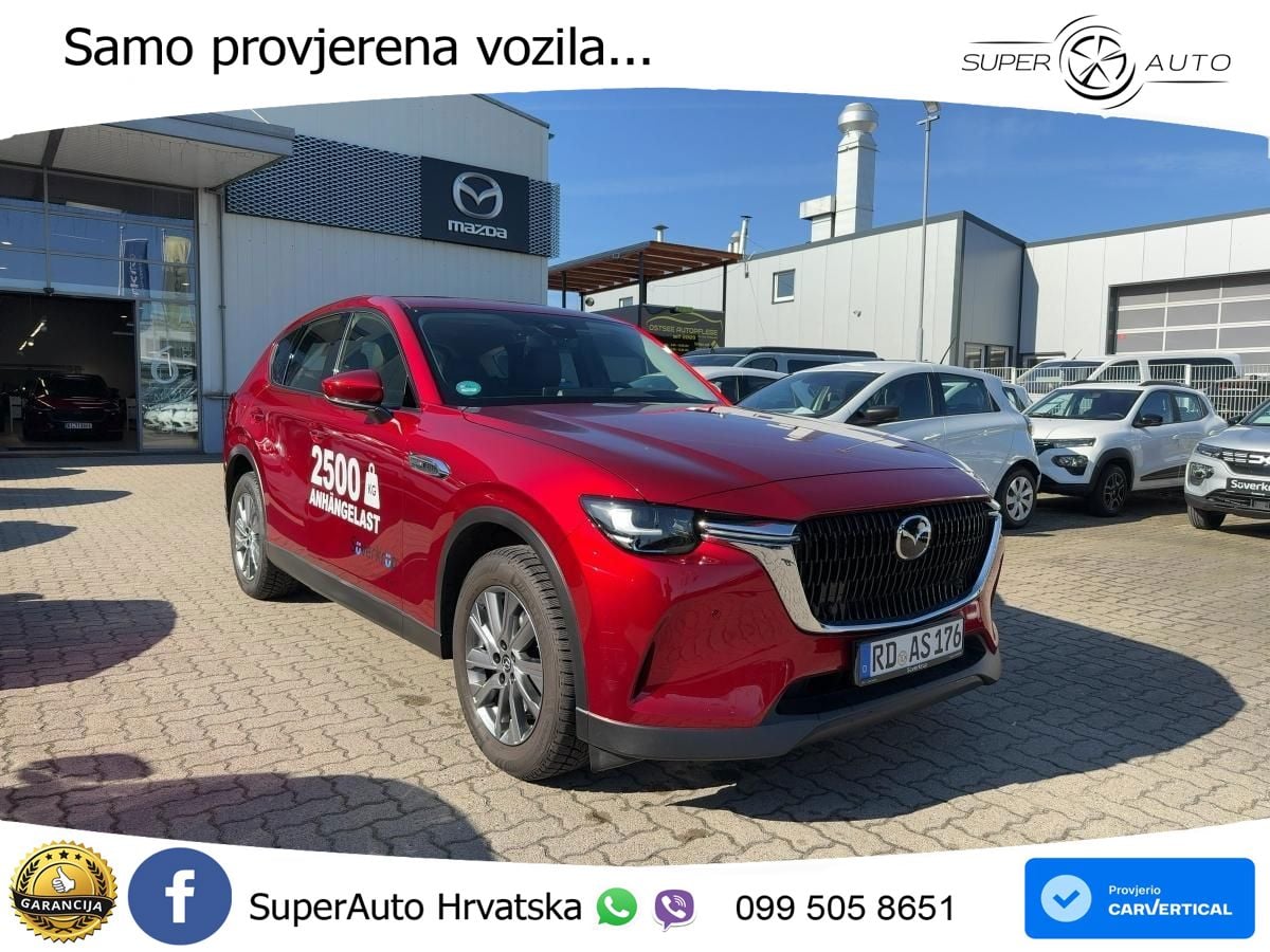 Mazda CX-60 2.5 e-Skyactiv (328 KS) AWD Automatic LED+GR SJED+ACC