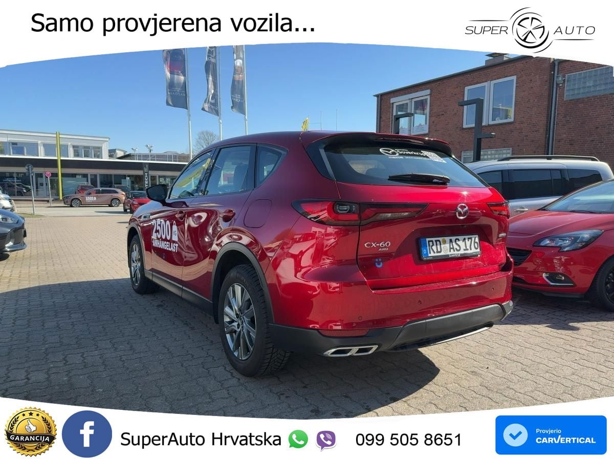 Mazda CX-60 2.5 e-Skyactiv (328 KS) AWD Automatic LED+GR SJED+ACC