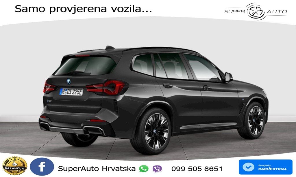 BMW iX3 80 kWh (286 KS) M Sport LED+GR SJED+ACC