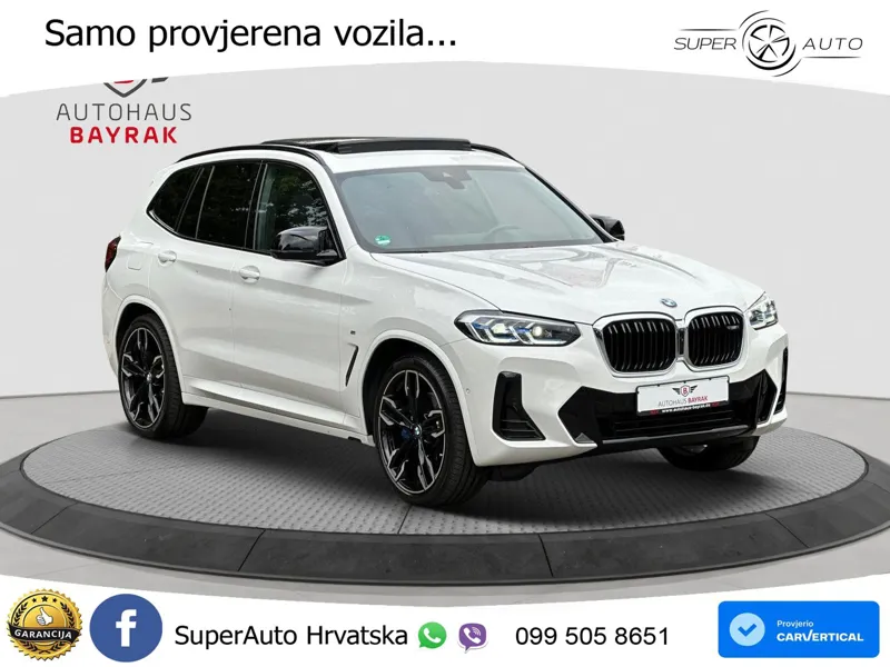 BMW X3 M40d xDrive Steptronic ZRAČNI+ACC+GR SJED+KAM+PANO