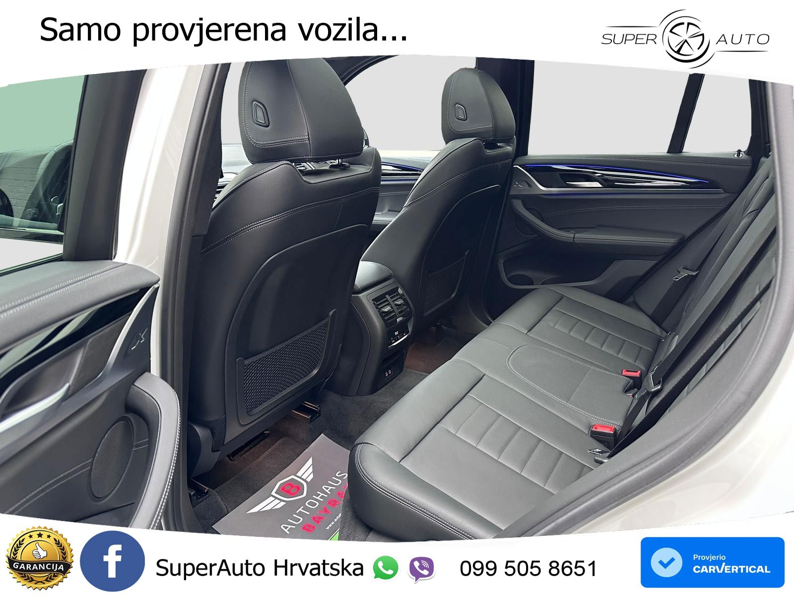 BMW X3 M40d xDrive Steptronic ZRAČNI+ACC+GR SJED+KAM+PANO