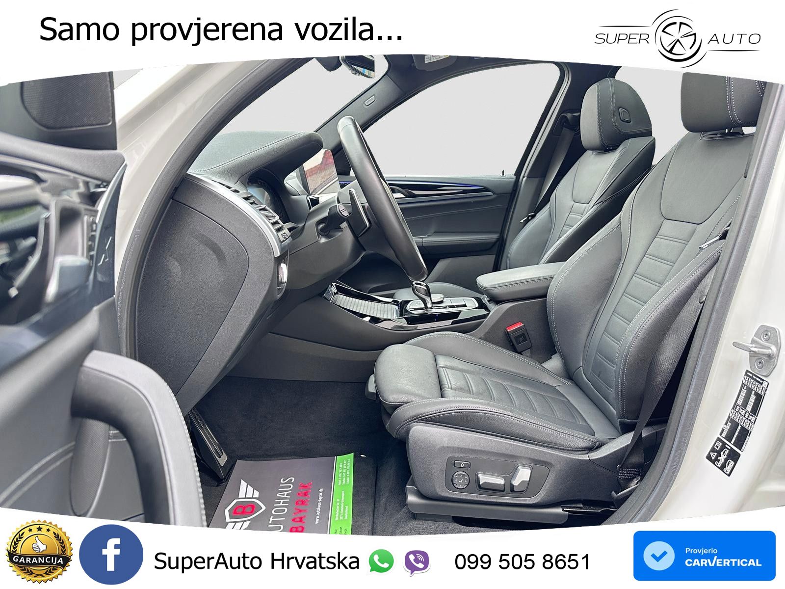 BMW X3 M40d xDrive Steptronic ZRAČNI+ACC+GR SJED+KAM+PANO