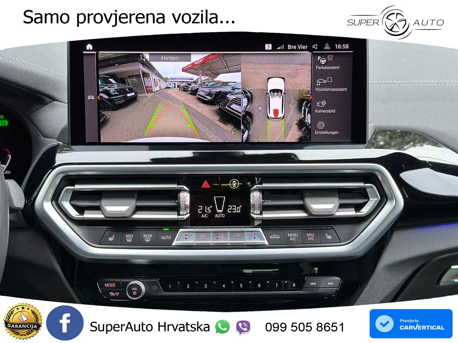 BMW X3 M40d xDrive Steptronic ZRAČNI+ACC+GR SJED+KAM+PANO