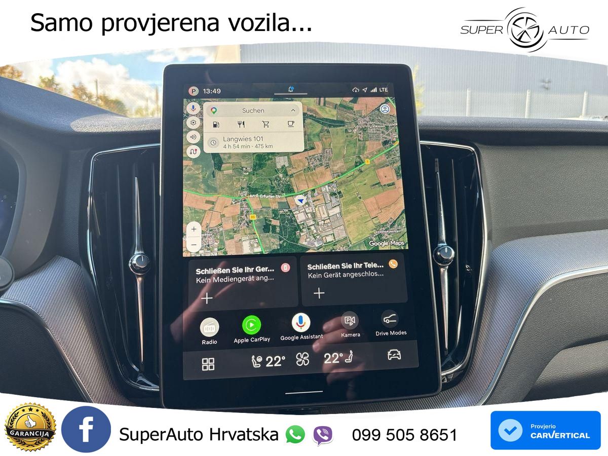 Volvo XC60 B5 Benzin AWD Geartronic ACC+HEAD+4xGR SJED+360+PANO