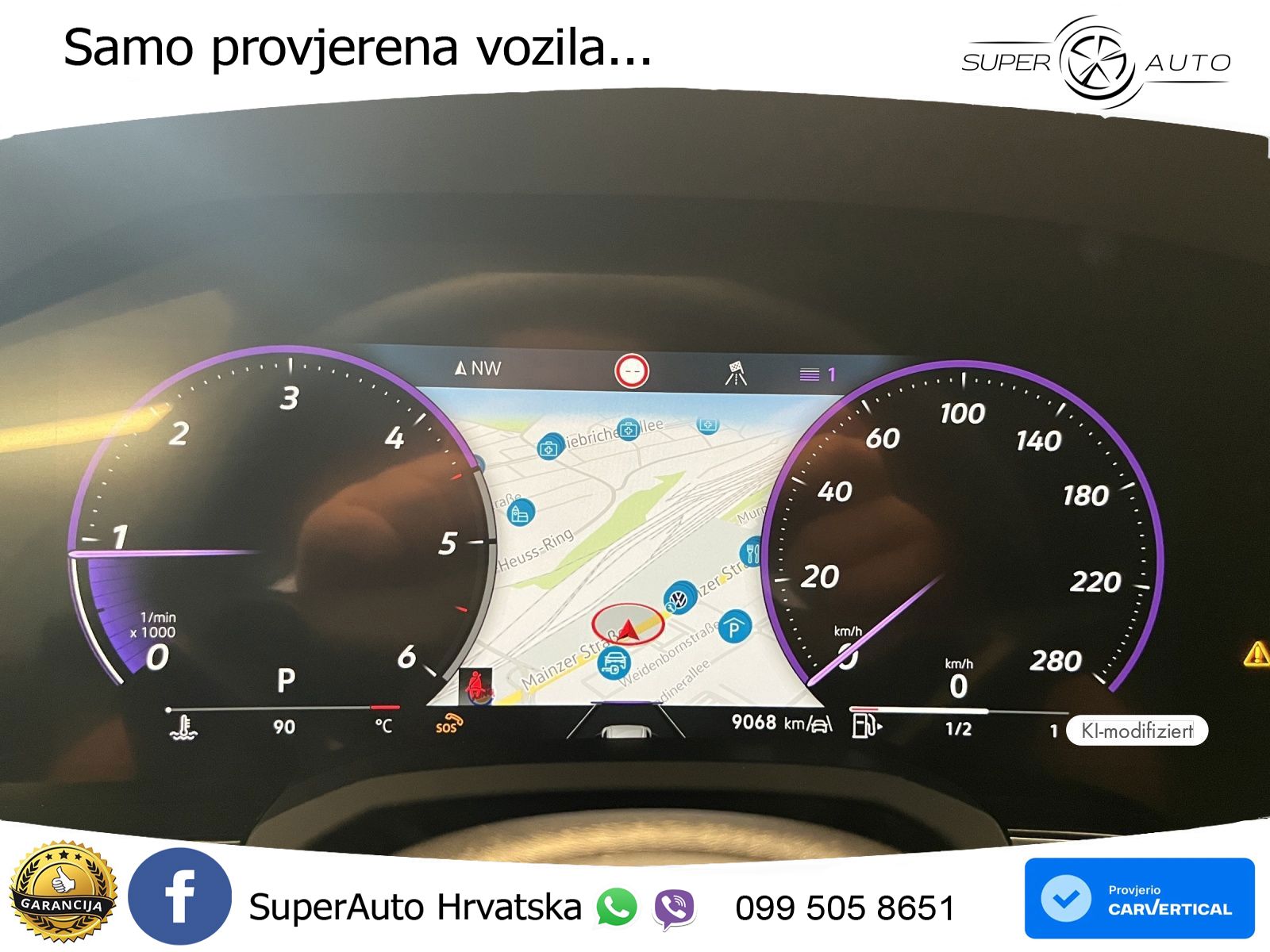 Volkswagen Touareg 3.0 V6 TDI (286 KS) 4MOTION Tiptronic ZRAČNI+ACC+GR SJED+KAM+PANO