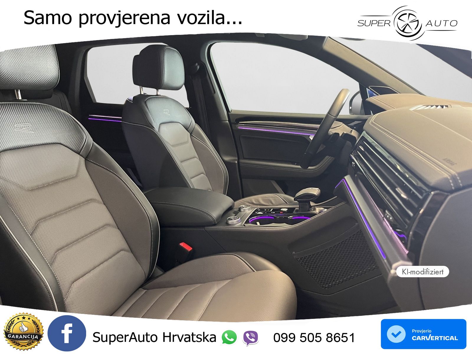 Volkswagen Touareg 3.0 V6 TDI (286 KS) 4MOTION Tiptronic ZRAČNI+ACC+GR SJED+KAM+PANO