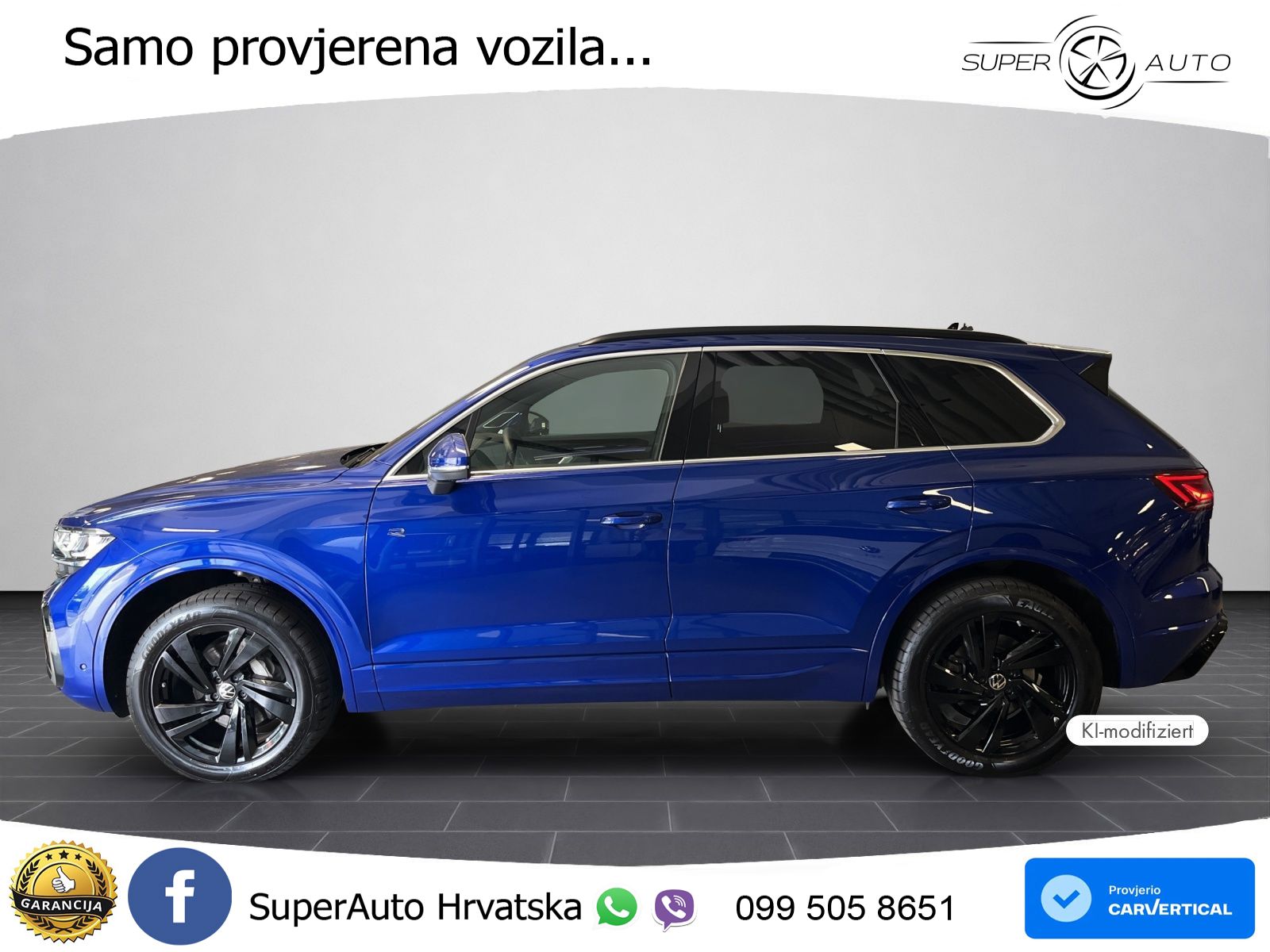 Volkswagen Touareg 3.0 V6 TDI (286 KS) 4MOTION Tiptronic ZRAČNI+ACC+GR SJED+KAM+PANO