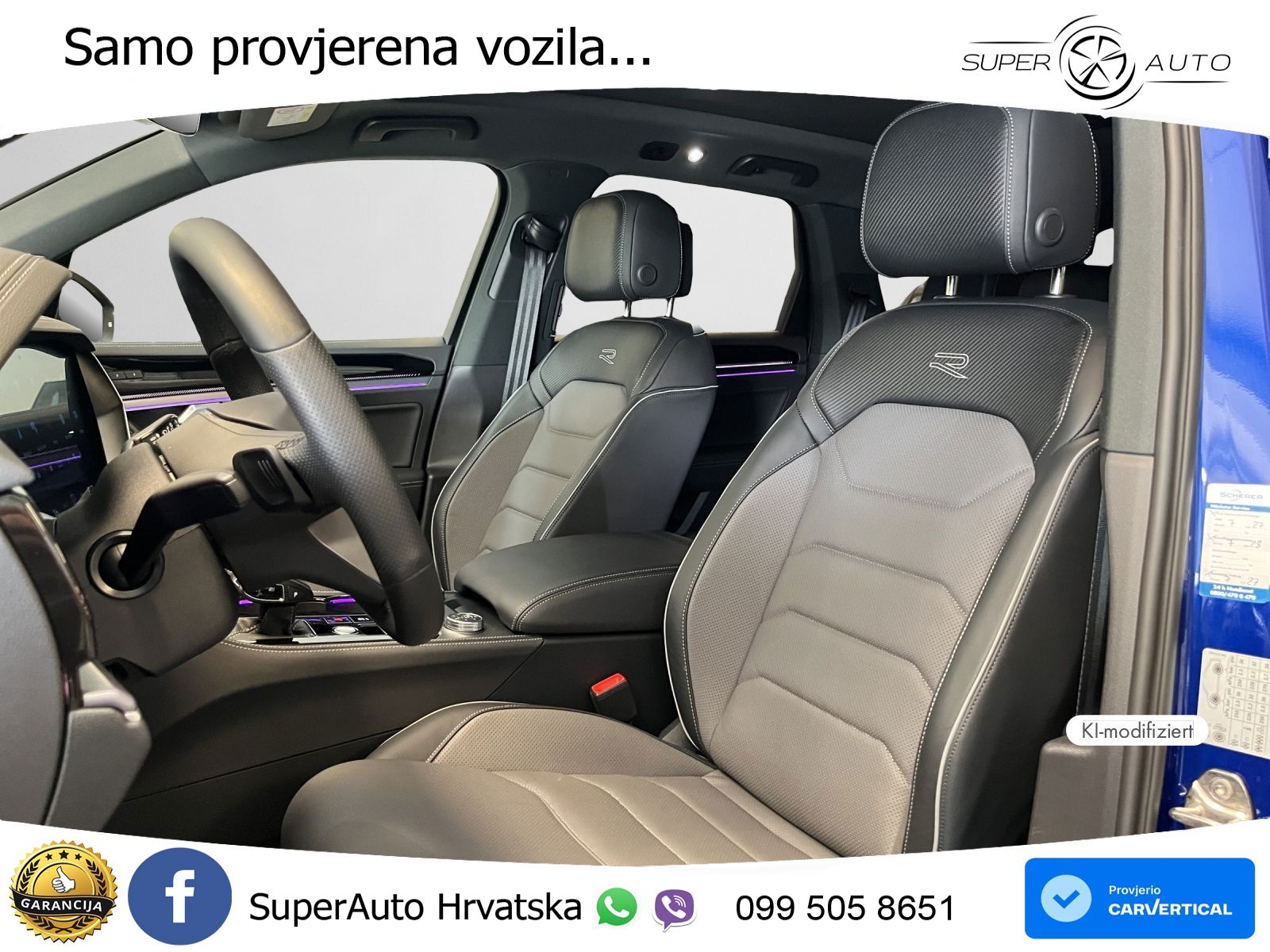 Volkswagen Touareg 3.0 V6 TDI (286 KS) 4MOTION Tiptronic ZRAČNI+ACC+GR SJED+KAM+PANO
