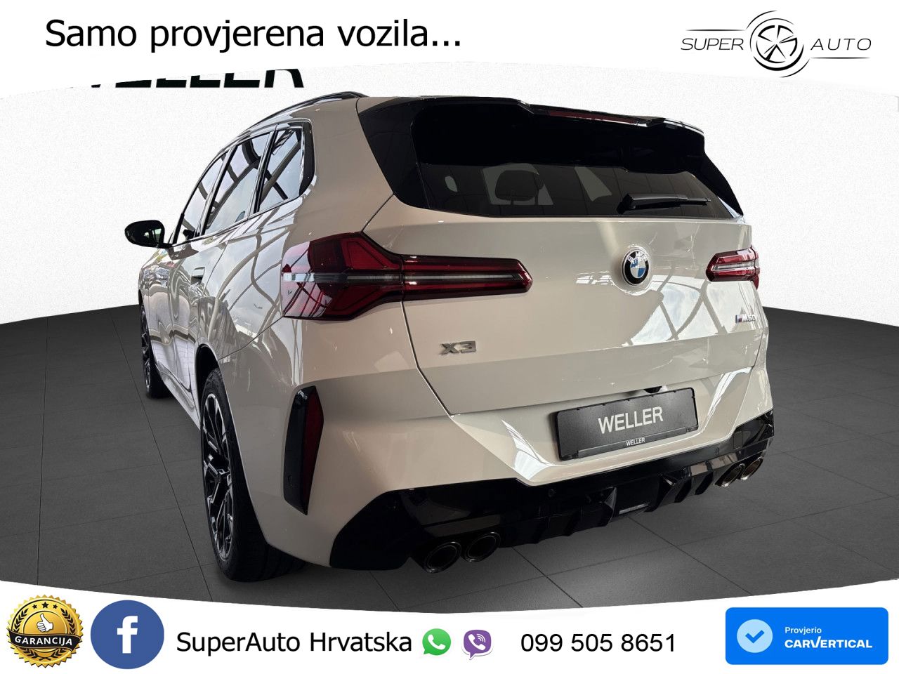BMW X3 M50 xDrive Steptronic M Sport LED+GR SJED+ACC