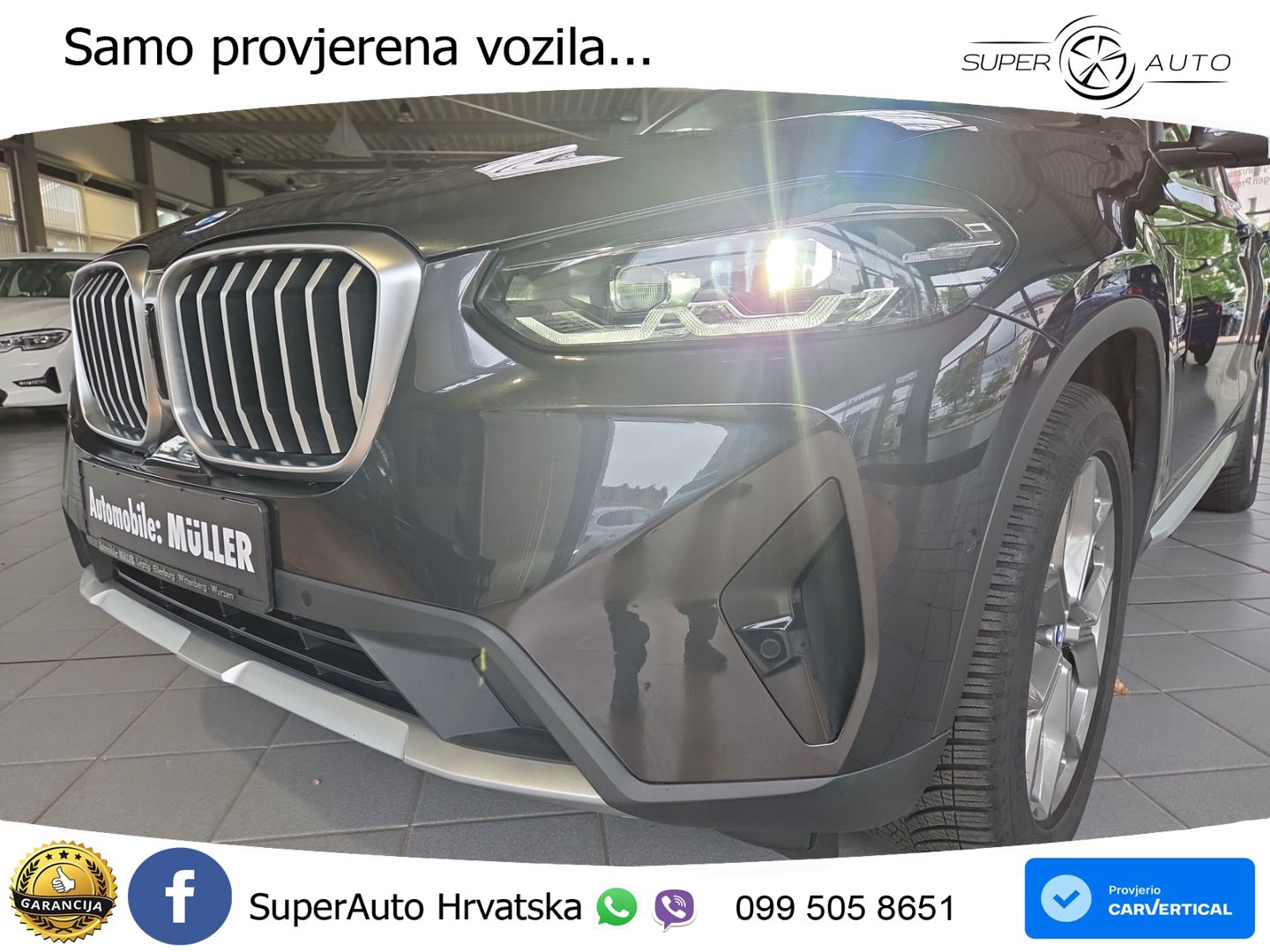 BMW X3 20i xDrive Steptronic LED+GR SJED+ACC