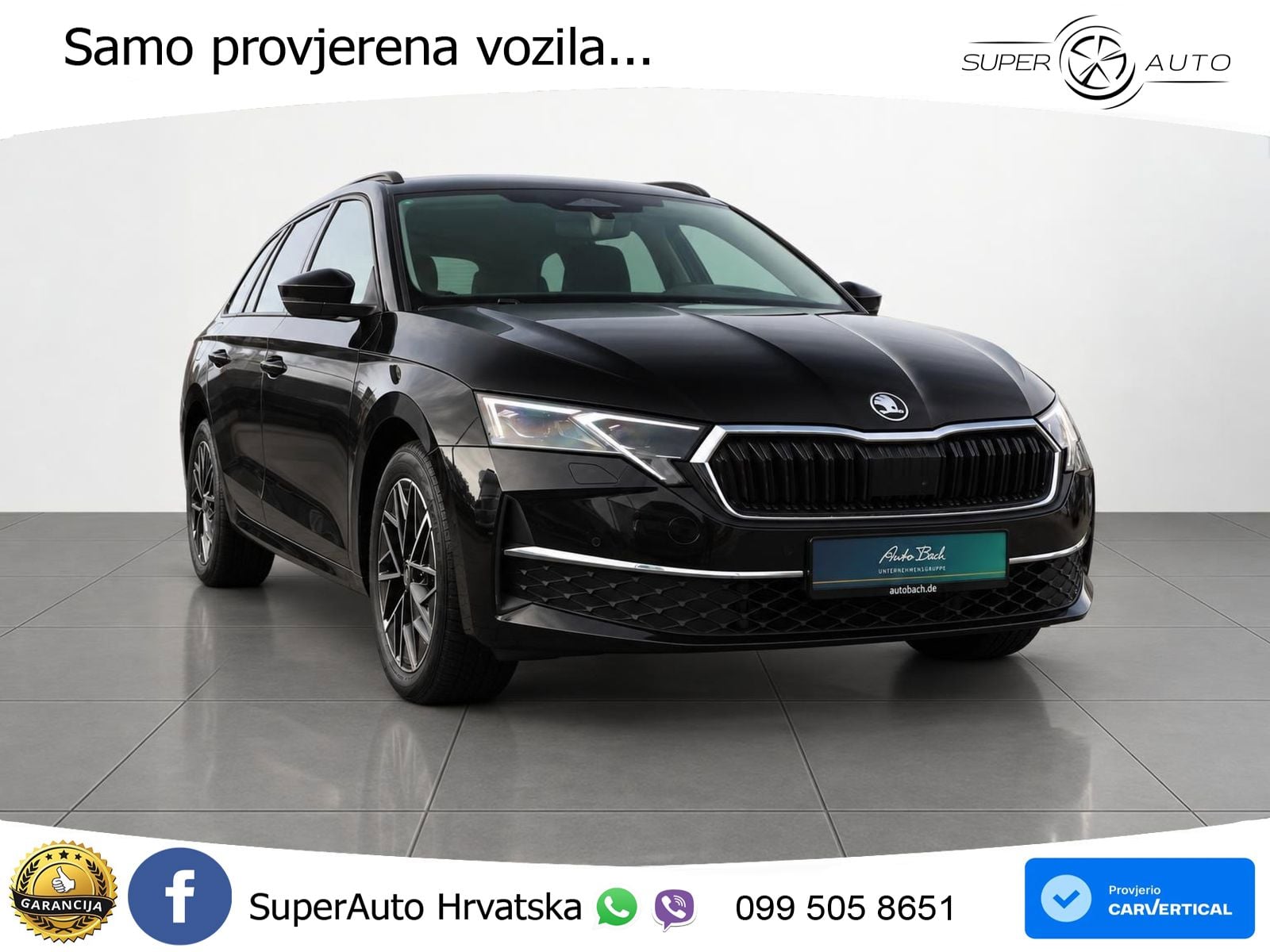 Škoda Octavia Combi 2.0 TDI (150 KS) DSG LED+GR SJED+ACC
