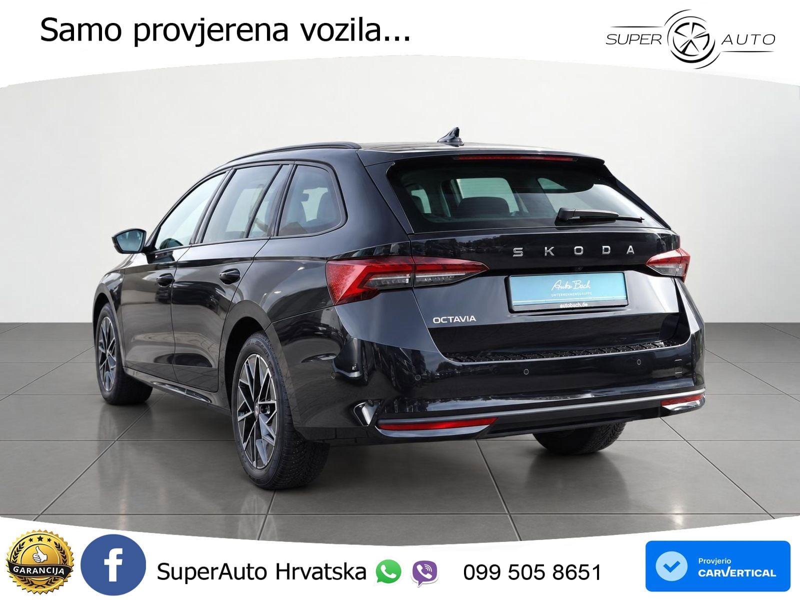 Škoda Octavia Combi 2.0 TDI (150 KS) DSG LED+GR SJED+ACC