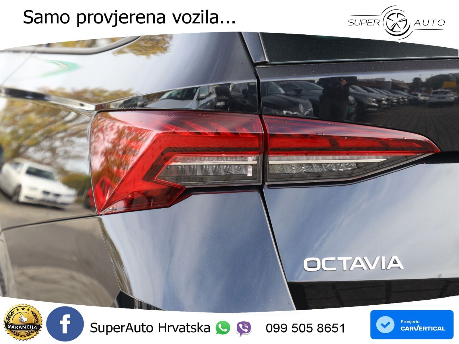 Škoda Octavia Combi 2.0 TDI (150 KS) DSG LED+GR SJED+ACC