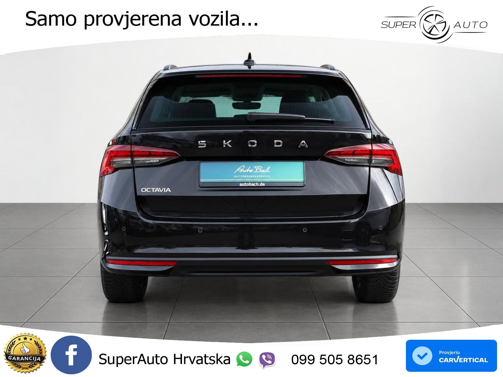 Škoda Octavia Combi 2.0 TDI (150 KS) DSG LED+GR SJED+ACC