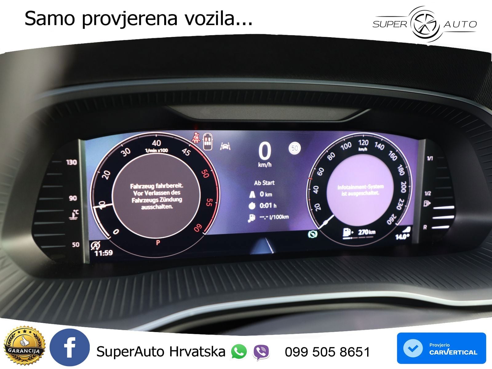 Škoda Octavia Combi 2.0 TDI (150 KS) DSG LED+GR SJED+ACC