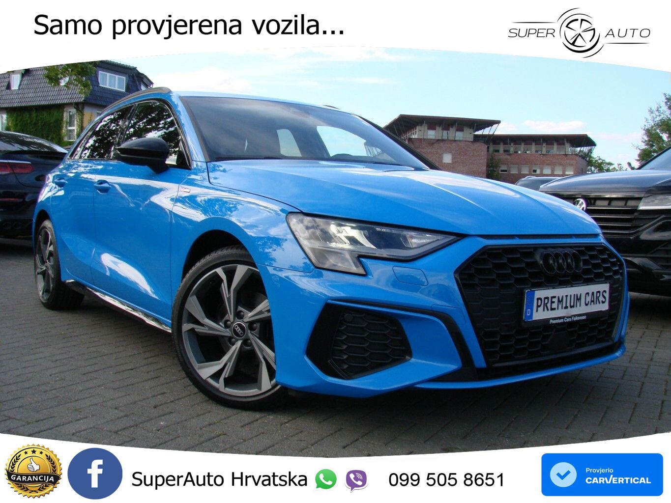 Audi A3 30 TDI (116 KS) S tronic S line LED+GR SJED+ACC