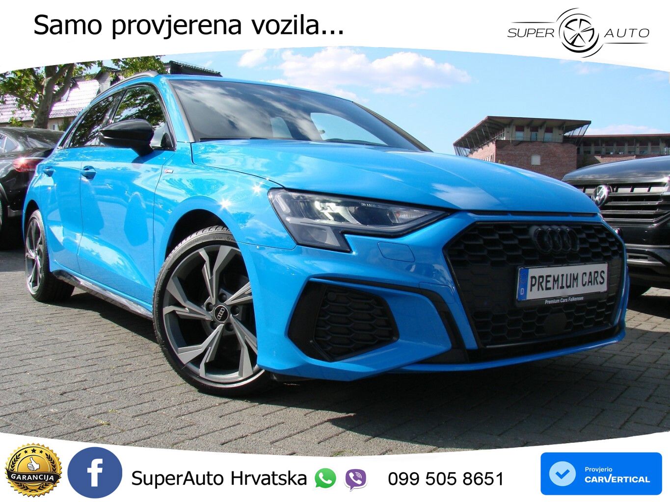 Audi A3 30 TDI (116 KS) S tronic S line LED+GR SJED+ACC