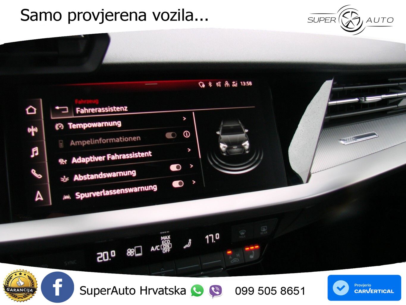 Audi A3 30 TDI (116 KS) S tronic S line LED+GR SJED+ACC