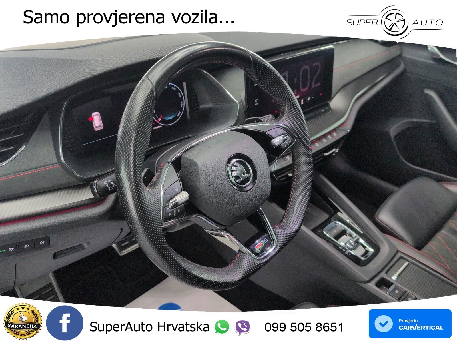 Škoda Octavia Combi RS 2.0 TSI (245 KS) DSG LED+GR SJED+ACC