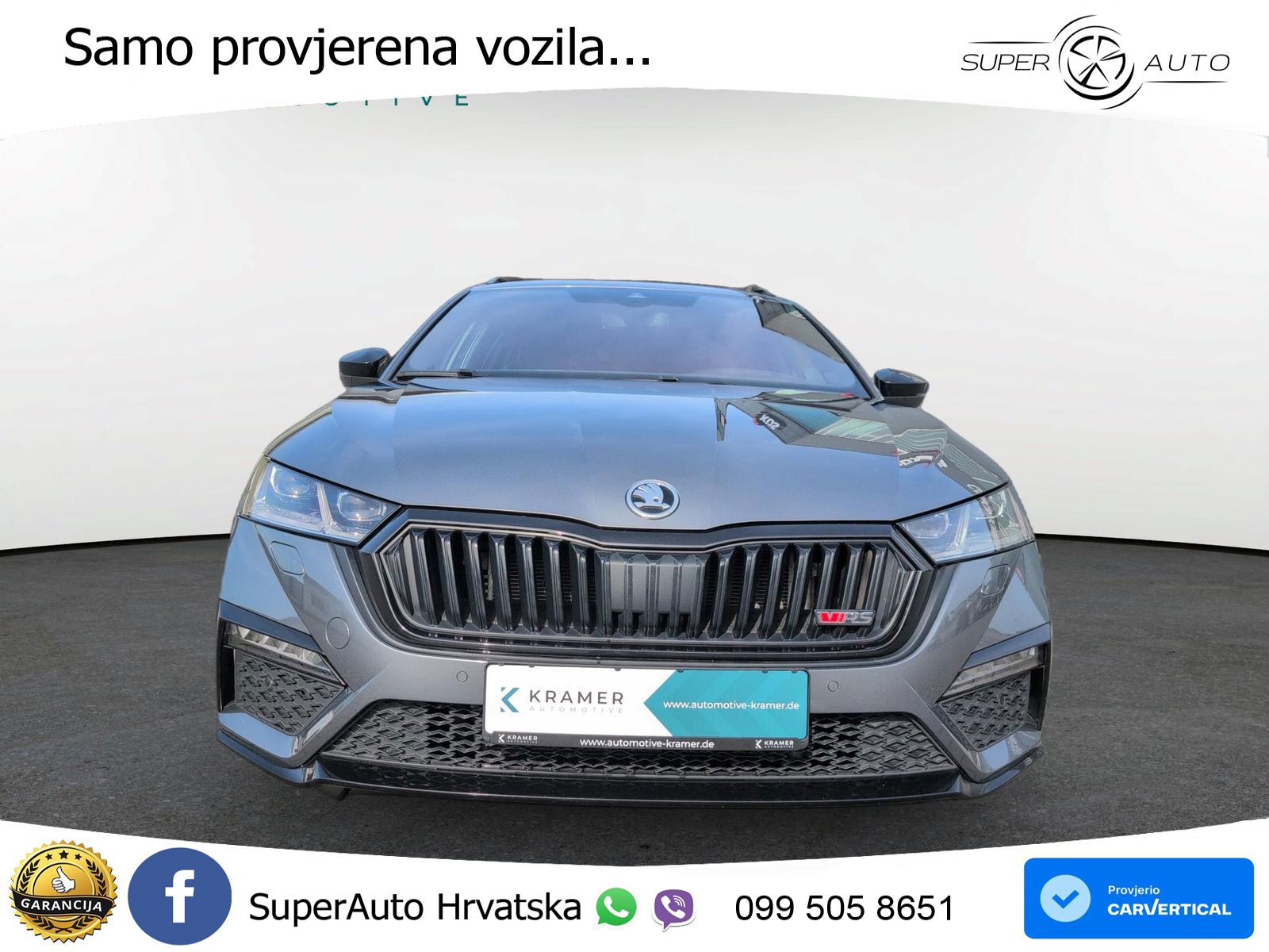 Škoda Octavia Combi RS 2.0 TSI (245 KS) DSG LED+GR SJED+ACC