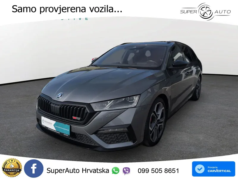 Škoda Octavia Combi RS 2.0 TSI (245 KS) DSG LED+GR SJED+ACC