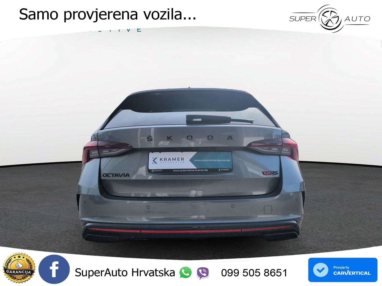 Škoda Octavia Combi RS 2.0 TSI (245 KS) DSG LED+GR SJED+ACC