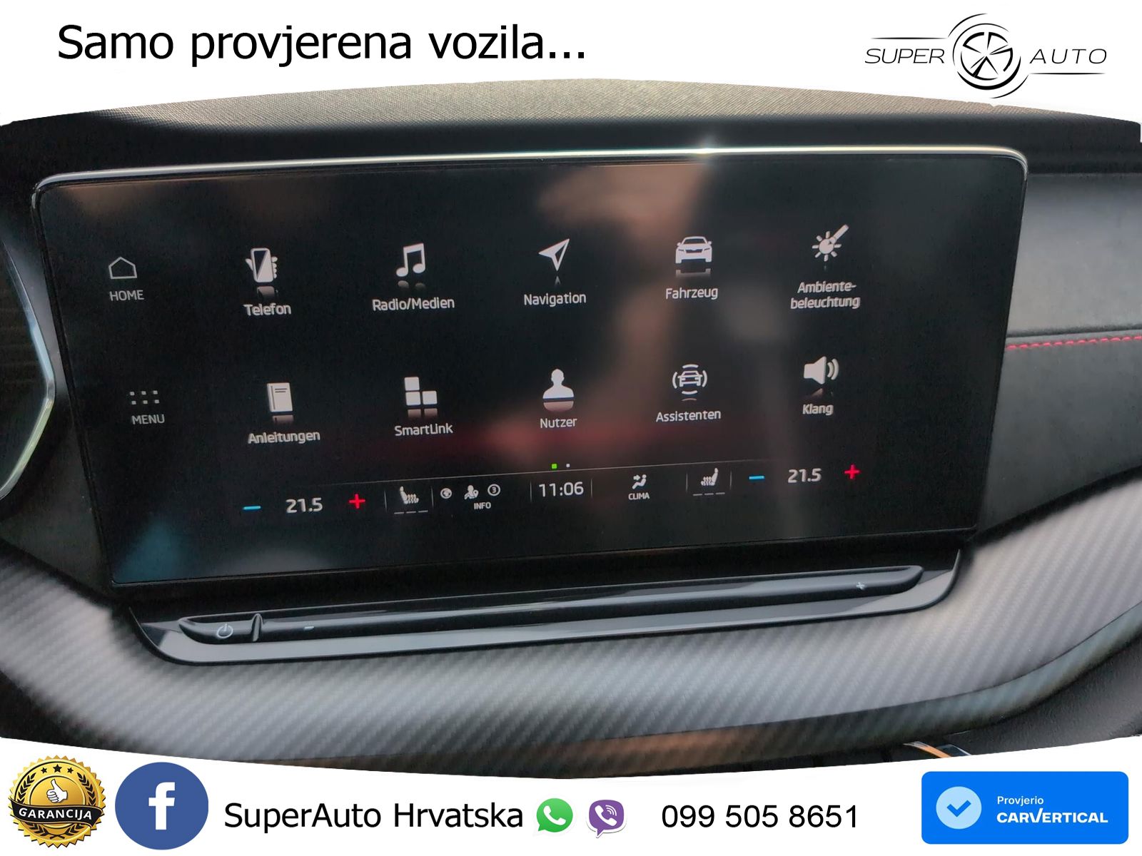 Škoda Octavia Combi RS 2.0 TSI (245 KS) DSG LED+GR SJED+ACC