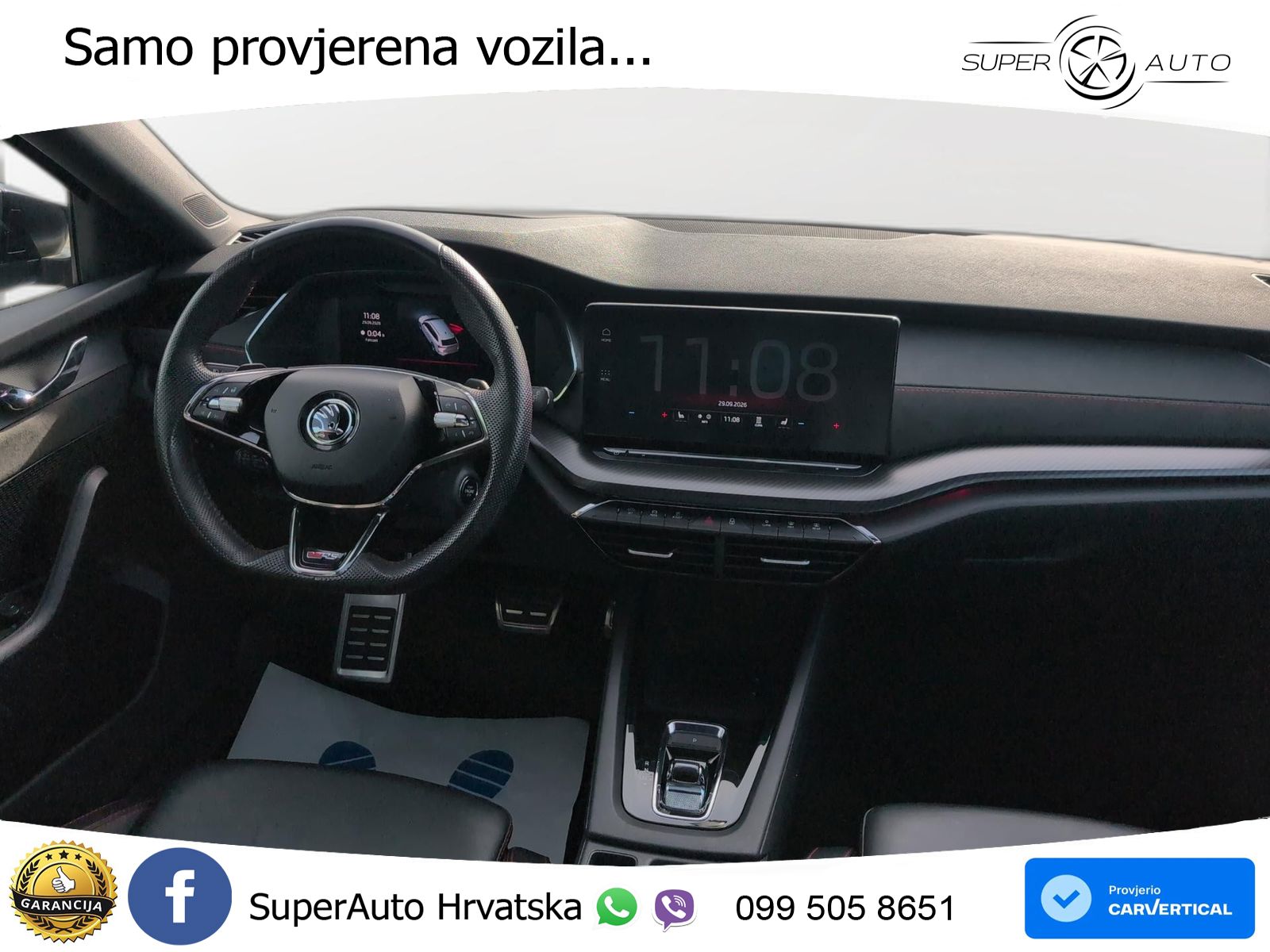 Škoda Octavia Combi RS 2.0 TSI (245 KS) DSG LED+GR SJED+ACC