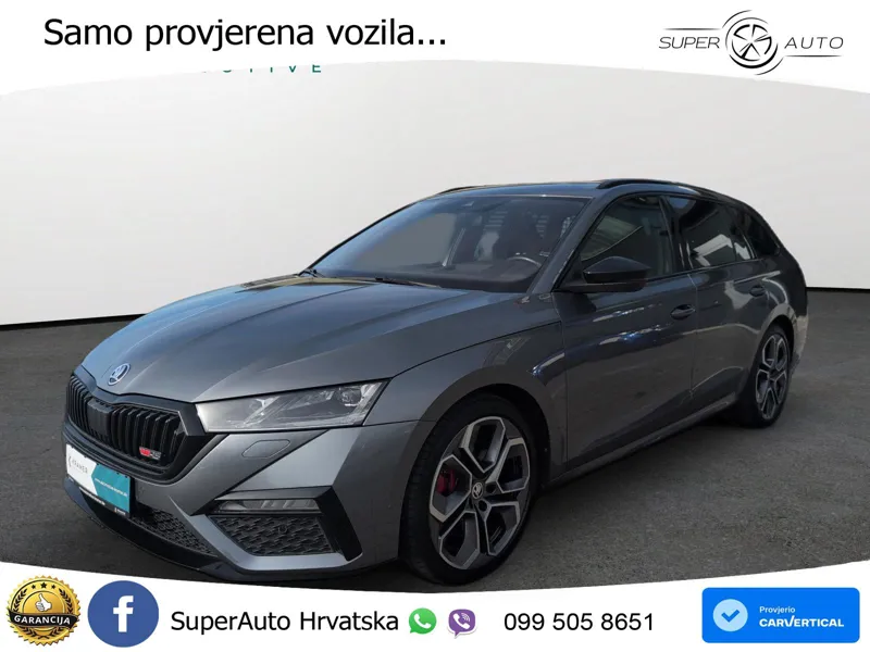 Škoda Octavia Combi RS 2.0 TSI (245 KS) DSG LED+GR SJED+ACC