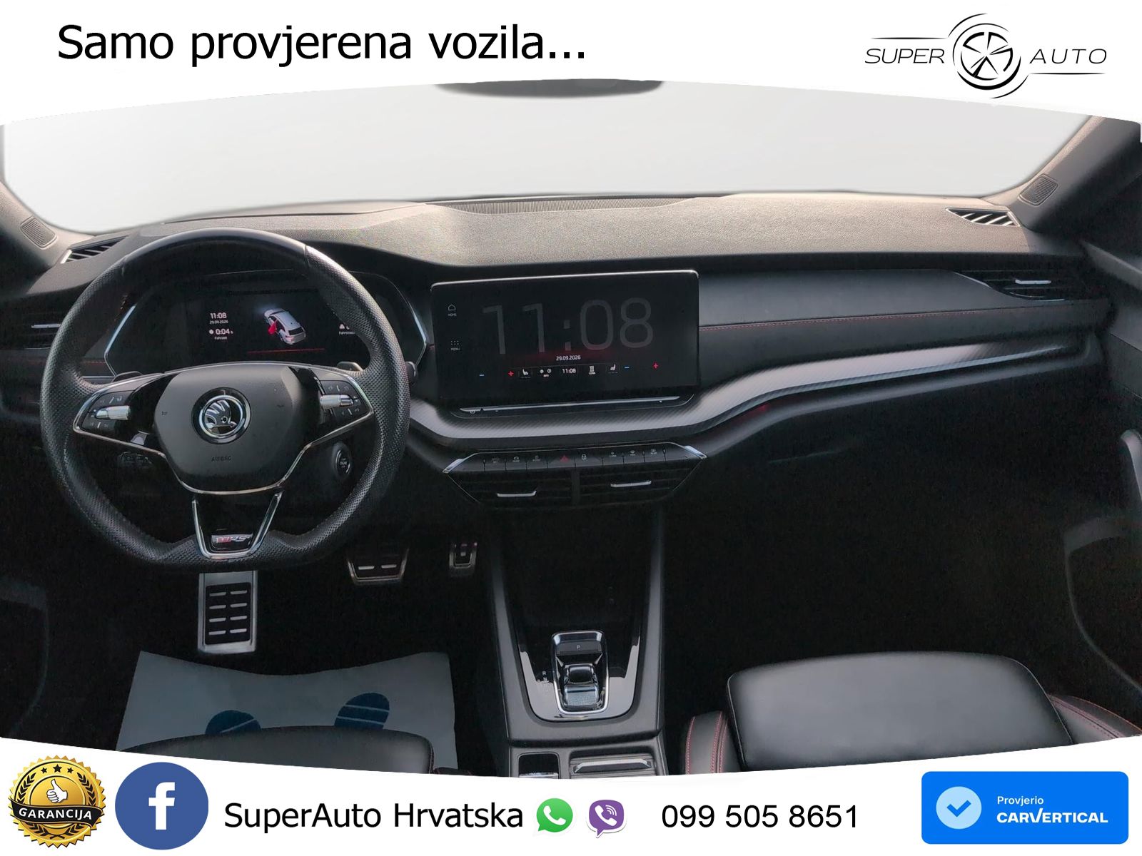 Škoda Octavia Combi RS 2.0 TSI (245 KS) DSG LED+GR SJED+ACC