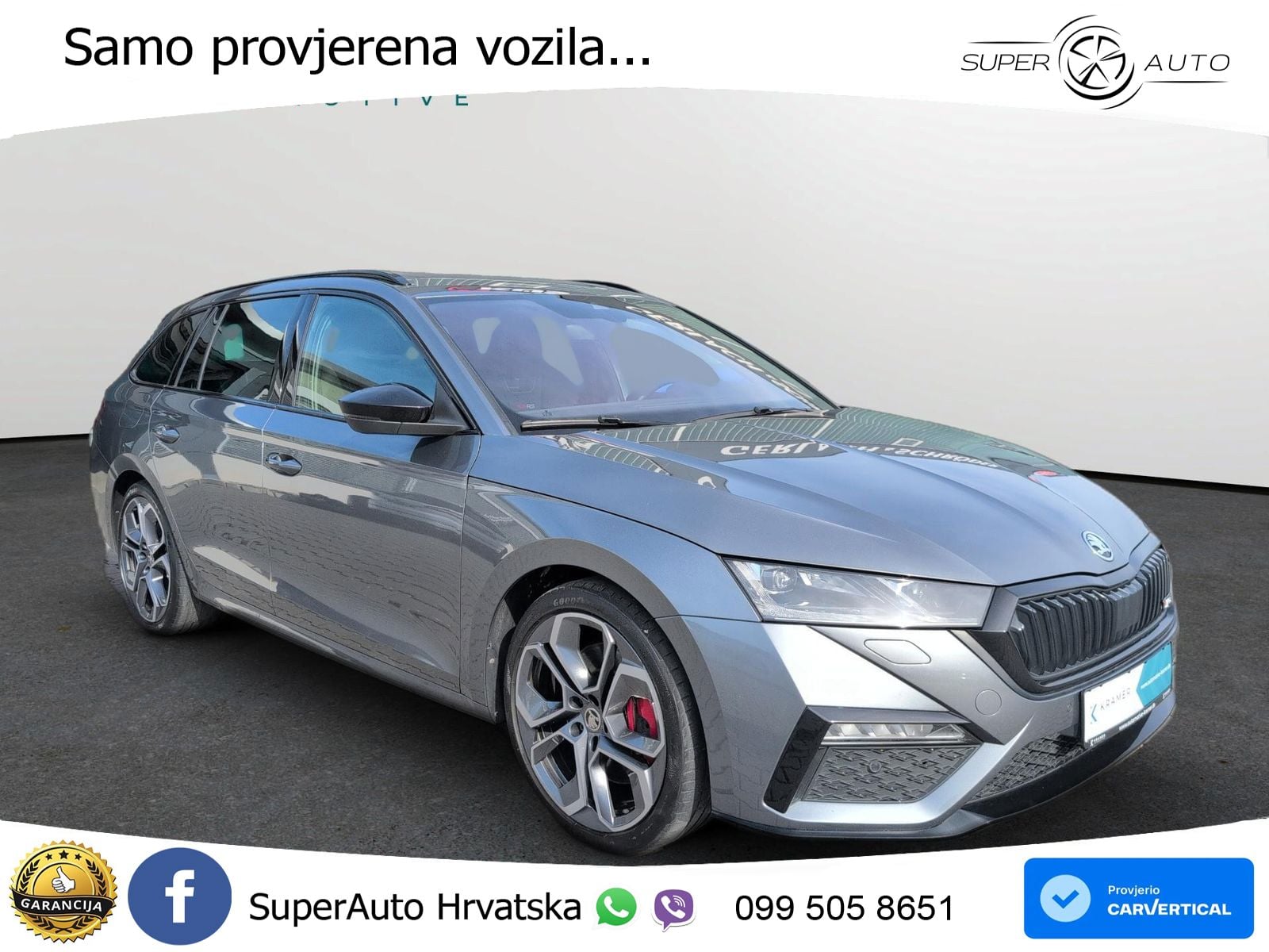 Škoda Octavia Combi RS 2.0 TSI (245 KS) DSG LED+GR SJED+ACC