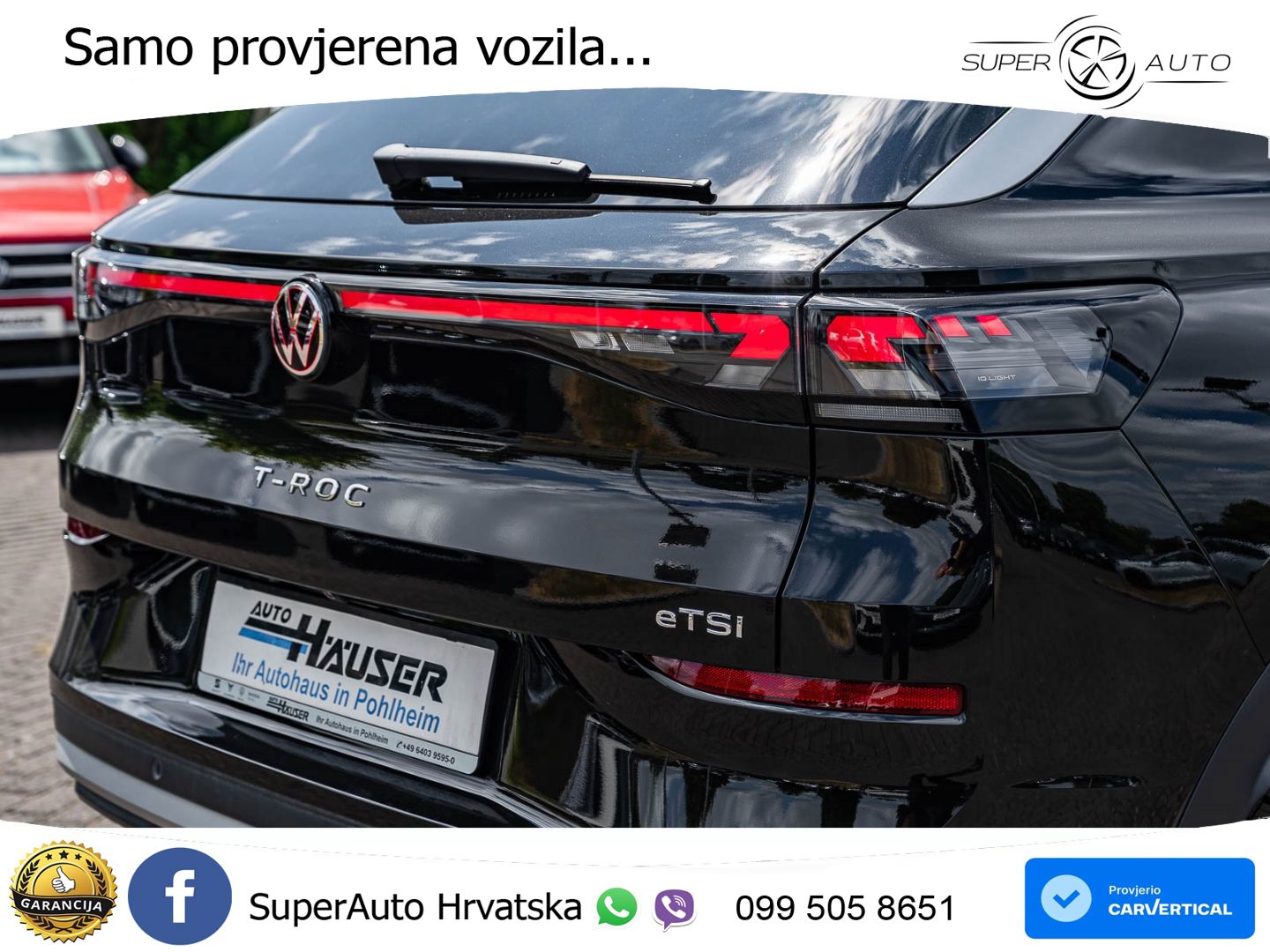 Volkswagen T-Roc II 1.5 eTSI (150 KS)  DSG LED+GR SJED+ACC