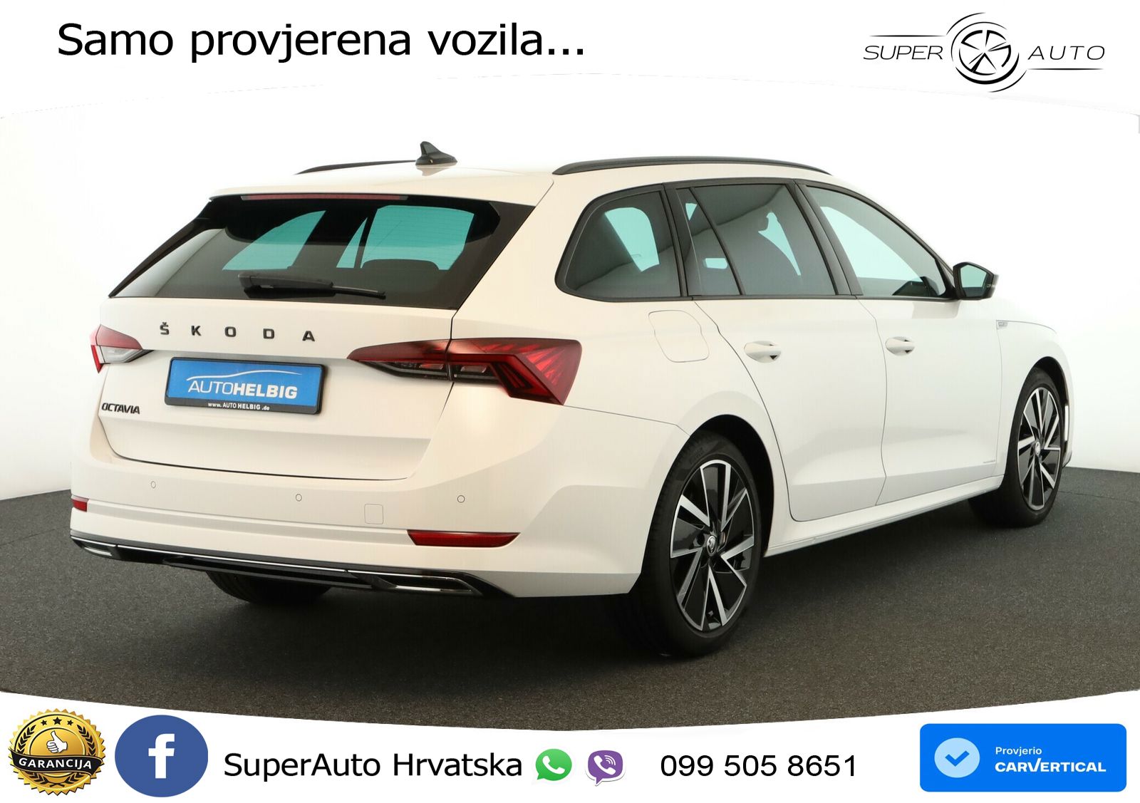 Škoda Octavia Combi 2.0 TDI (150 KS) DSG SportLine
