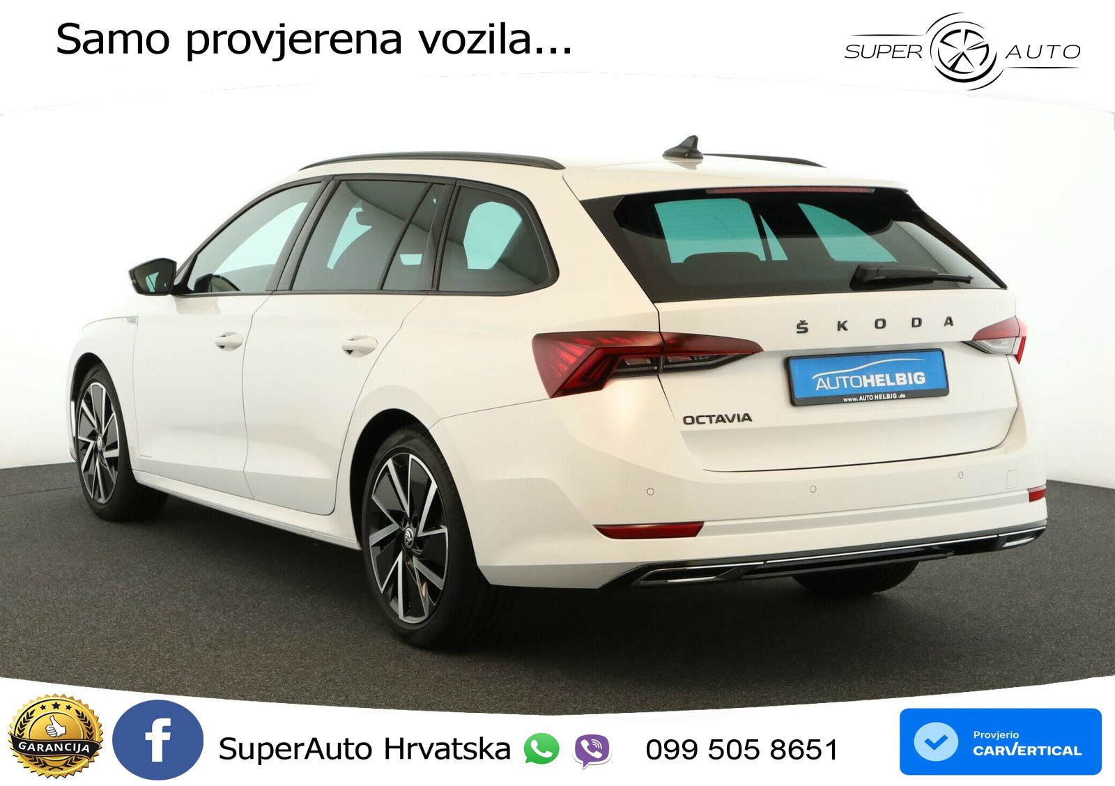 Škoda Octavia Combi 2.0 TDI (150 KS) DSG SportLine